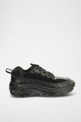 Baskets plateformes en cuir Intruder - Noir