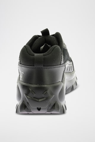 Baskets plateformes en cuir Intruder - Noir