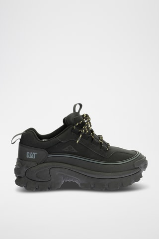 Baskets plateformes en cuir Intruder - Noir