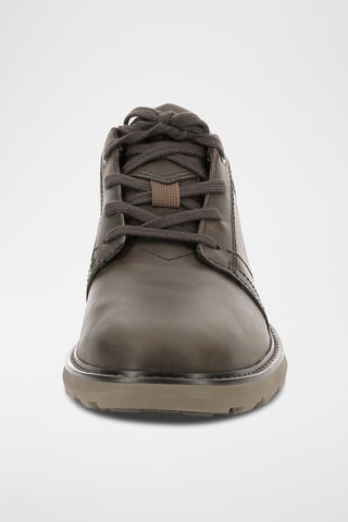 Derbys en cuir Oly - Marron foncé