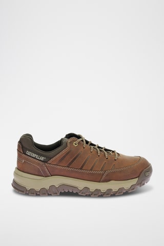 Baskets en cuir Threshold - Marron