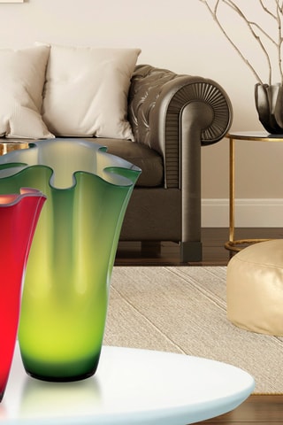 Vaso luminoso LED Wave   19 x 19 x 30 cm