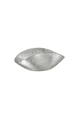 Cesta Burano Prateado - 20 x 12 cm