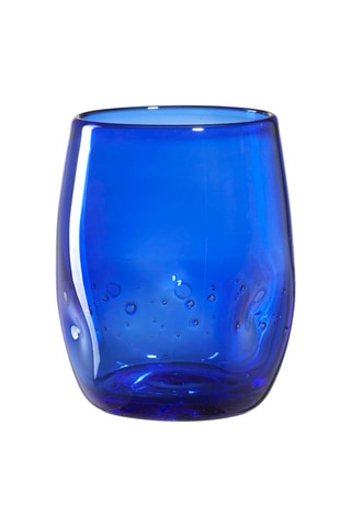 6 copos em vidro soprado Cartoccio   25 cl