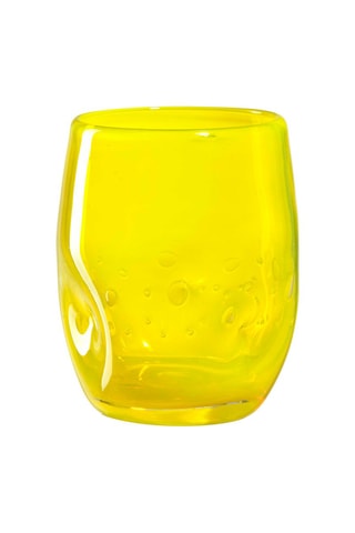6 copos em vidro soprado Cartoccio   25 cl