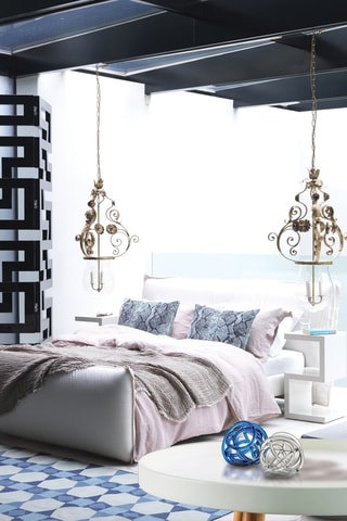Lâmpada de mesa Il nodo dell'amore Branco