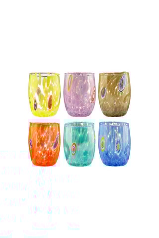 6 copos de água Bombetta 30 cl