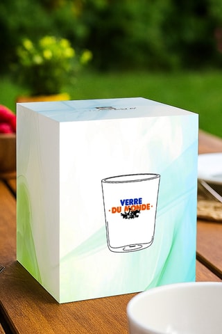 Copo de água em vidro borossilicato - 30 cl