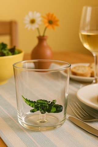 6 copos de água em vidro borossilicato - 30 cl