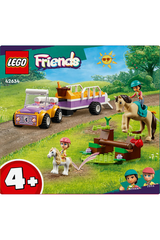 La remorque du cheval et du poney LEGO® Friends - 105 pièces - Dès 4 ans