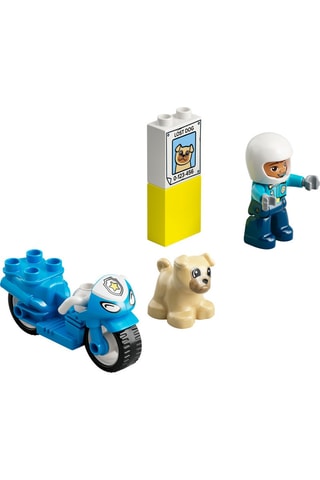 La moto de police LEGO® DUPLO® - 5 pièces - Dès 2 ans