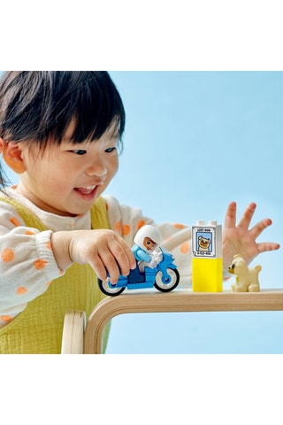 La moto de police LEGO® DUPLO® - 5 pièces - Dès 2 ans