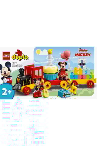 Le train d’anniversaire de Mickey et Minnie Disney™ LEGO® DUPLO® - 22 pièces - Dès 2 ans