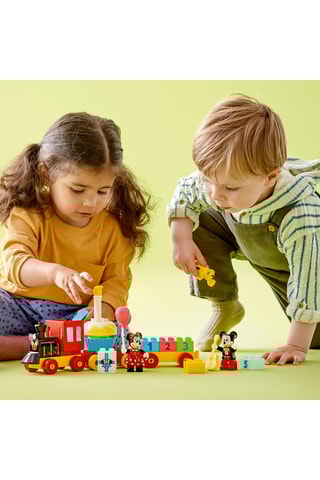 Le train d’anniversaire de Mickey et Minnie Disney™ LEGO® DUPLO® - 22 pièces - Dès 2 ans