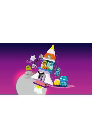 L'aventure en navette spatiale 3-en-1 LEGO® DUPLO® - 58 pièces - Dès 3 ans
