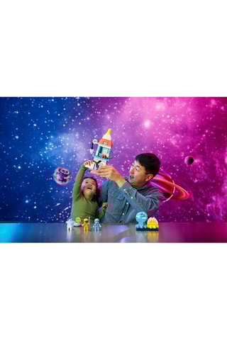 L'aventure en navette spatiale 3-en-1 LEGO® DUPLO® - 58 pièces - Dès 3 ans