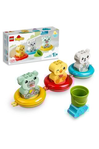 Jouet de bain : le train flottant des animaux LEGO® DUPLO® - 14 pièces - Dès 18 mois