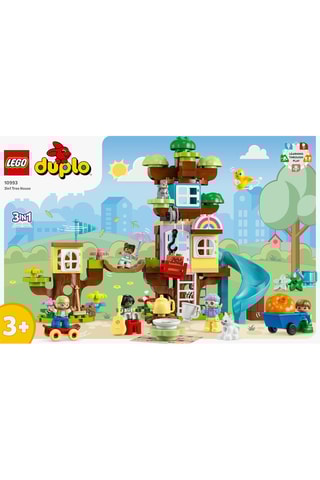 La cabane dans l’arbre 3-en-1 LEGO® DUPLO® - 126 pièces - Dès 3 ans