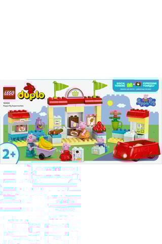 Le supermarché de Peppa Pig LEGO® DUPLO® - 70 pièces - Dès 2 ans