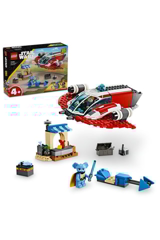 Le Crimson Firehawk™ Star Wars™ Les Aventures des petits Jedi LEGO® - 136 pièces - Dès 4 ans