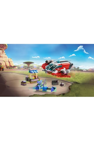Le Crimson Firehawk™ Star Wars™ Les Aventures des petits Jedi LEGO® - 136 pièces - Dès 4 ans