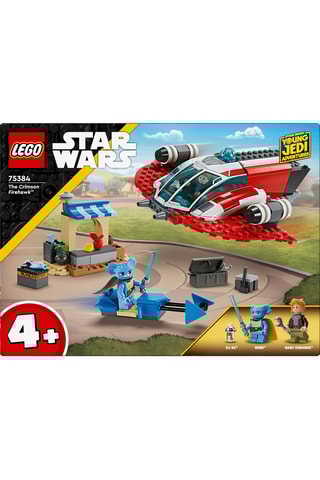 Le Crimson Firehawk™ Star Wars™ Les Aventures des petits Jedi LEGO® - 136 pièces - Dès 4 ans