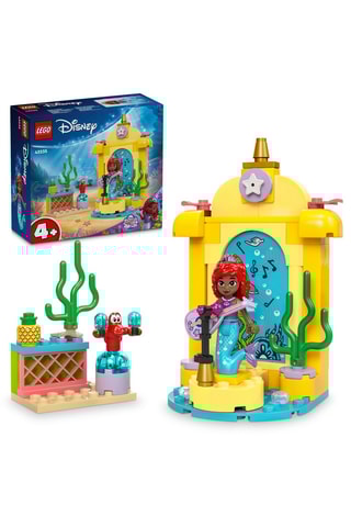 La scène musicale d’Ariel Princess™ Disney LEGO® - 60 pièces - Dès 4 ans