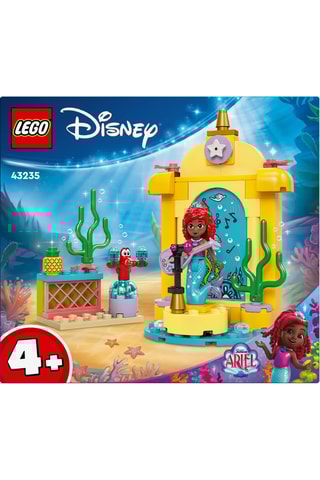 La scène musicale d’Ariel Princess™ Disney LEGO® - 60 pièces - Dès 4 ans