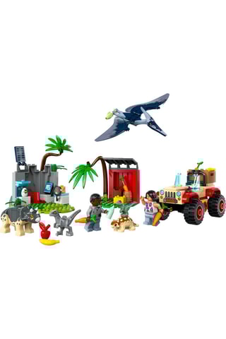Le centre de sauvetage des bébés dinosaures Jurassic World™ LEGO® - 139 pièces - Dès 4 ans