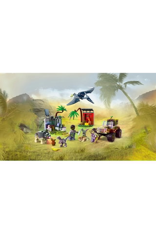 Le centre de sauvetage des bébés dinosaures Jurassic World™ LEGO® - 139 pièces - Dès 4 ans