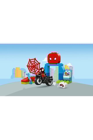 L’aventure en moto de Spin Spidey et ses amis extraordinaires Disney™ LEGO® DUPLO® - 24 pièces - Dès 2 ans