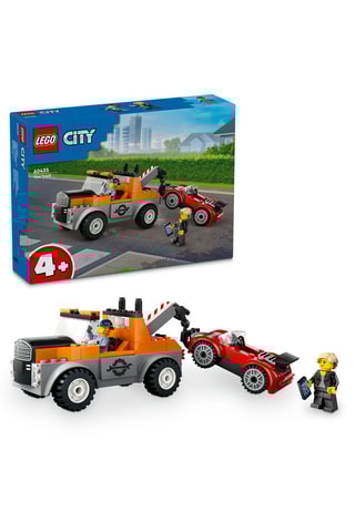 La dépanneuse et la voiture de sport LEGO® - 101 pièces - Dès 4 ans