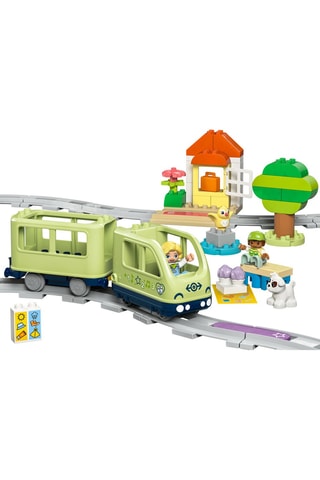 Le train d’aventures interactif LEGO® DUPLO® - 57 pièces - Dès 2 ans