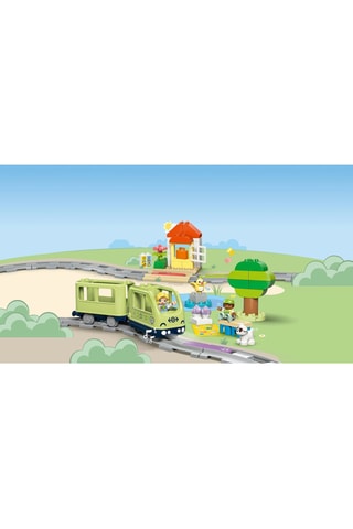 Le train d’aventures interactif LEGO® DUPLO® - 57 pièces - Dès 2 ans