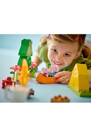 Les vacances au camping Peppa Pig LEGO® DUPLO® - 32 pièces - Dès 2 ans