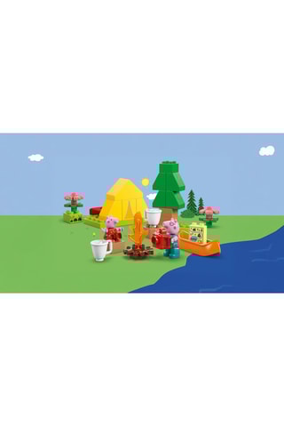 Les vacances au camping Peppa Pig LEGO® DUPLO® - 32 pièces - Dès 2 ans