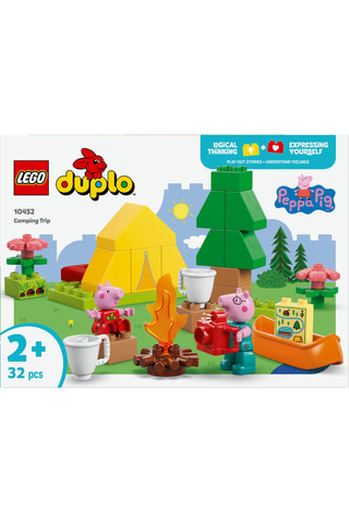 Les vacances au camping Peppa Pig LEGO® DUPLO® - 32 pièces - Dès 2 ans