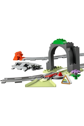 Set d'extension : Les rails et le tunnel du train LEGO® DUPLO® - 20 pièces - Dès 2 ans