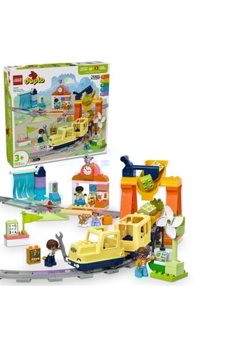Le grand train communautaire interactif Ma ville LEGO® DUPLO® - 103 pièces - Dès 3 ans