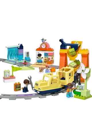 Le grand train communautaire interactif Ma ville LEGO® DUPLO® - 103 pièces - Dès 3 ans