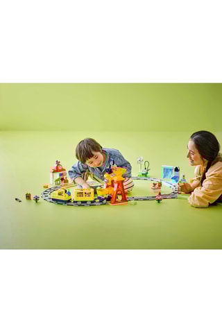 Le grand train communautaire interactif Ma ville LEGO® DUPLO® - 103 pièces - Dès 3 ans