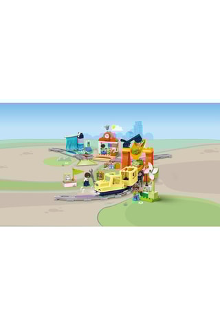 Le grand train communautaire interactif Ma ville LEGO® DUPLO® - 103 pièces - Dès 3 ans