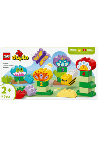 Le jardin créatif et les fleurs LEGO® DUPLO® - 45 pièces - Dès 2 ans
