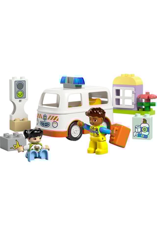 L’ambulance et le chauffeur LEGO® DUPLO® - 19 pièces - Dès 2 ans
