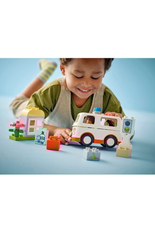 L’ambulance et le chauffeur LEGO® DUPLO® - 19 pièces - Dès 2 ans