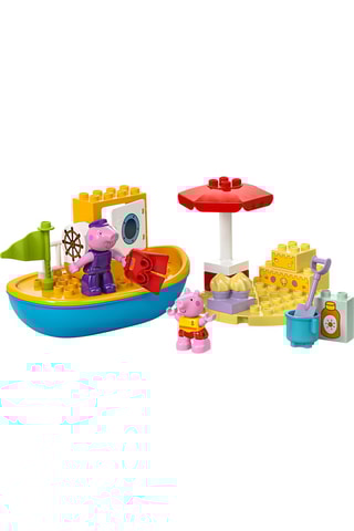 Le voyage en bateau Peppa Pig LEGO® DUPLO® - 23 pièces - Dès 2 ans