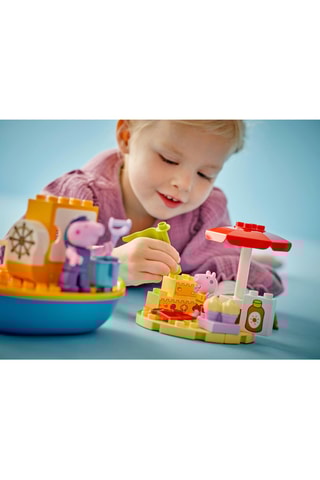 Le voyage en bateau Peppa Pig LEGO® DUPLO® - 23 pièces - Dès 2 ans