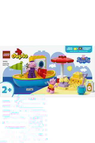 Le voyage en bateau Peppa Pig LEGO® DUPLO® - 23 pièces - Dès 2 ans