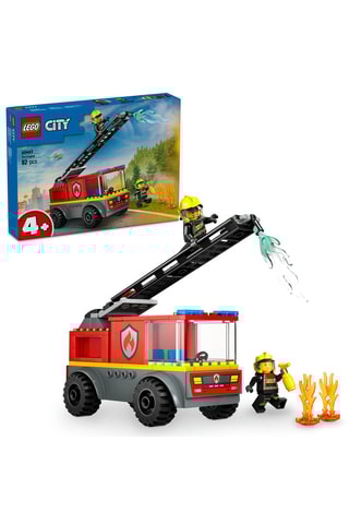 Camion de pompiers avec échelle LEGO® - 82 pièces - Dès 4 ans