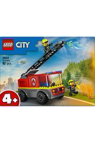 Camion de pompiers avec échelle LEGO® - 82 pièces - Dès 4 ans